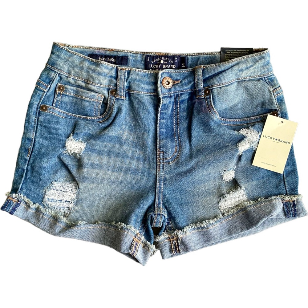 🍀 Lucky Brand Adjustable Riley Shorts!  NWT!!